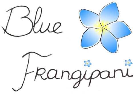 Blue Frangipani Logo - small